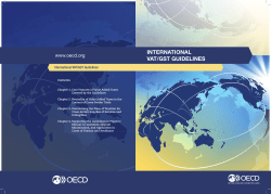 International VAT/GST Guidelines