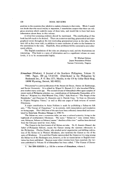 Kinaadman (Wisdom) - Nanzan Institute for Religion and Culture