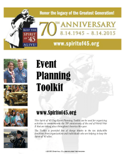 Event Planning Toolkit