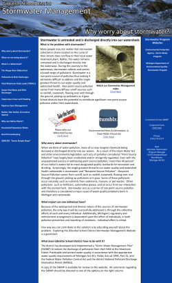 Stormwater Management - Gibraltar School District