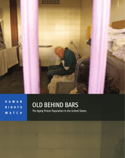 old behind bars - Human Rights Watch