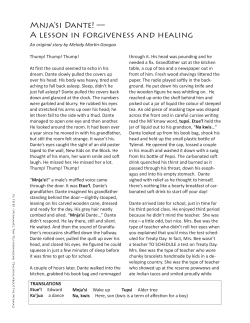 Mnja`si Dante! - Mi`kmawey Debert Cultural Centre