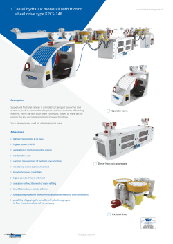 Diesel suspended monorail