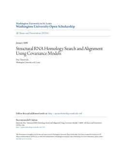 Structural RNA Homology Search and Alignment Using Covariance