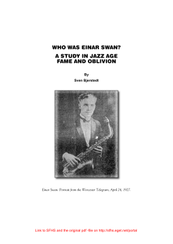 who was einar swan?