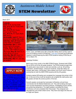 March 2017 Newsletter - Austintown Local Schools