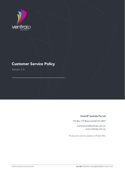Customer Service Policy v3.0