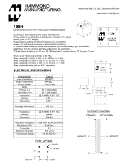 108H 1 2 3 4 5 6 - Hammond Manufacturing