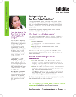 Finding a Cosigner for Your Smart Option Student Loan&reg;