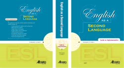 ESL Guide to Implementation