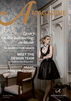 Luxury textile wallcovering, worldwide