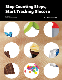 Stop Counting Steps, Start Tracking Glucose