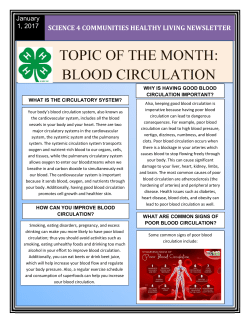 blood circulation - science4communities.org