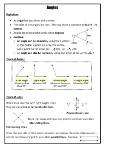 Angles - Warren County Schools
