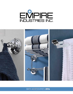 Bath aCCESSORIES 2016