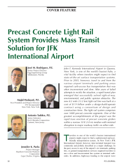 Precast Concrete Light Rail System Provides Mass Transit Solution