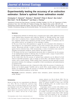 Experimentally testing the accuracy of an extinction estimator