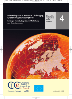 Discerning Bias in Research - London Metropolitan University