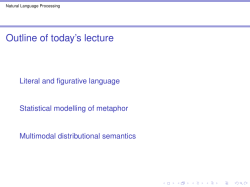 Natural Language Processing
