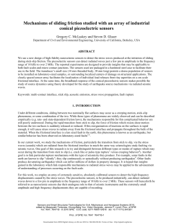 Mechanisms of sliding friction studied with an