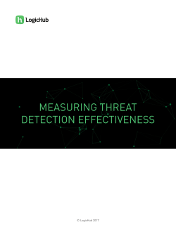 measuring threat detection effectiveness