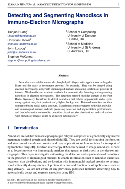 Detecting and Segmenting Nanodiscs in Immuno-Electron