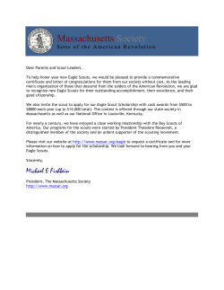 Massachusetts Society Sons of Am Revolution Letter