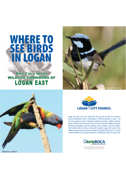 Birds of Logan East - Logan City Council