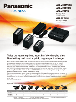 Professional Video | Panasonic