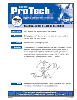 DIAGONAL SPLIT BLEEDING SEQUENCE