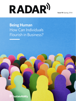 Being Human How Can Individuals Flourish in