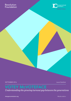 understanding the growing turnout gap between the generations