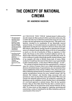 the concept of national cinema