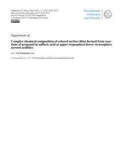 Supplement of Complex chemical composition of colored surface