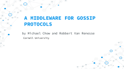 Presentation slides File - Moodle