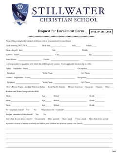 here - Sunnybrook Christian School