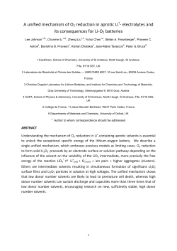 A unified mechanism of O2 reduction in aprotic Li