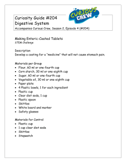 Curiosity Guide #204 Digestive System