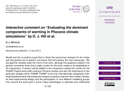 Interactive comment on &ldquo;Evaluating the dominant components of