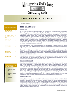 November 2015 - Christ the King