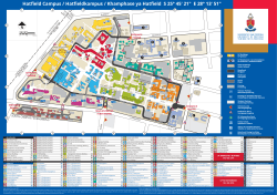 Hatfield Campus / Hatfieldkampus / Khamphase ya Hatfield S 25° 45