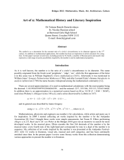 Full Paper - The Bridges Archive