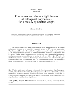 Continuous and discrete tight frames of orthogonal polynomials for a