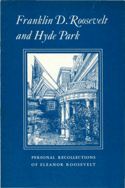 Franklin D. Roosevelt and Hyde Park