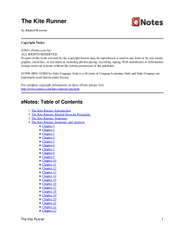 The Kite Runner - Bakken-English-Language-Arts