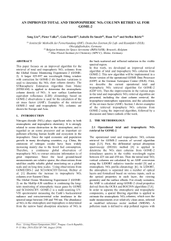 an improved total and tropospheric no2 column retrieval