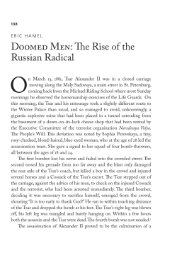 The Rise of the Russian Radical