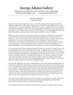 PDF - George Adams Gallery