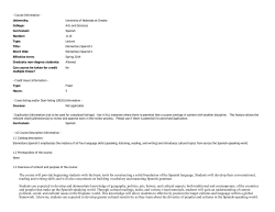 Humanities - University of Nebraska Omaha