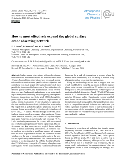 How to most effectively expand the global surface ozone observing